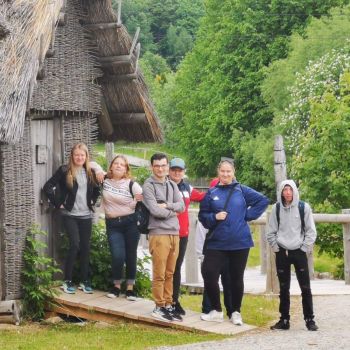 Zdjęcie w Osadzie Średniowiecznej jedno z miejsc naszej wycieczki