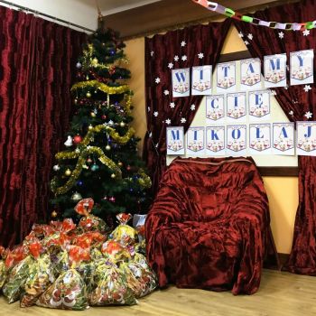 W oczekiwaniu na Mikołaja.