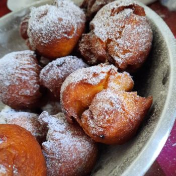 Pączki do degustacji.
