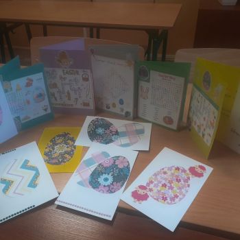 Międzyszkolna wymiana kartek wielkanocnych w języku angielskim