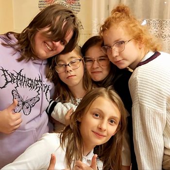 Wspólne zdjęcie z Jubilatką.