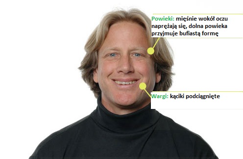 Uśmiechnięty mężczyzna