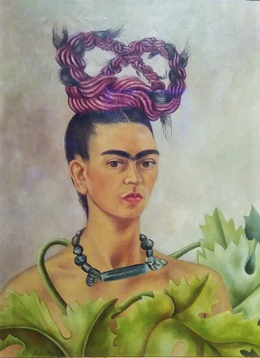 Obraz Frida Khalo, „Autoportret z Warkoczem”
