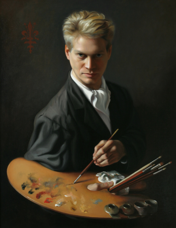 Obraz John Seibels Walker - „Autoportret”
